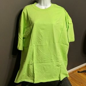 Anvil Neon Green 3X T-shirt